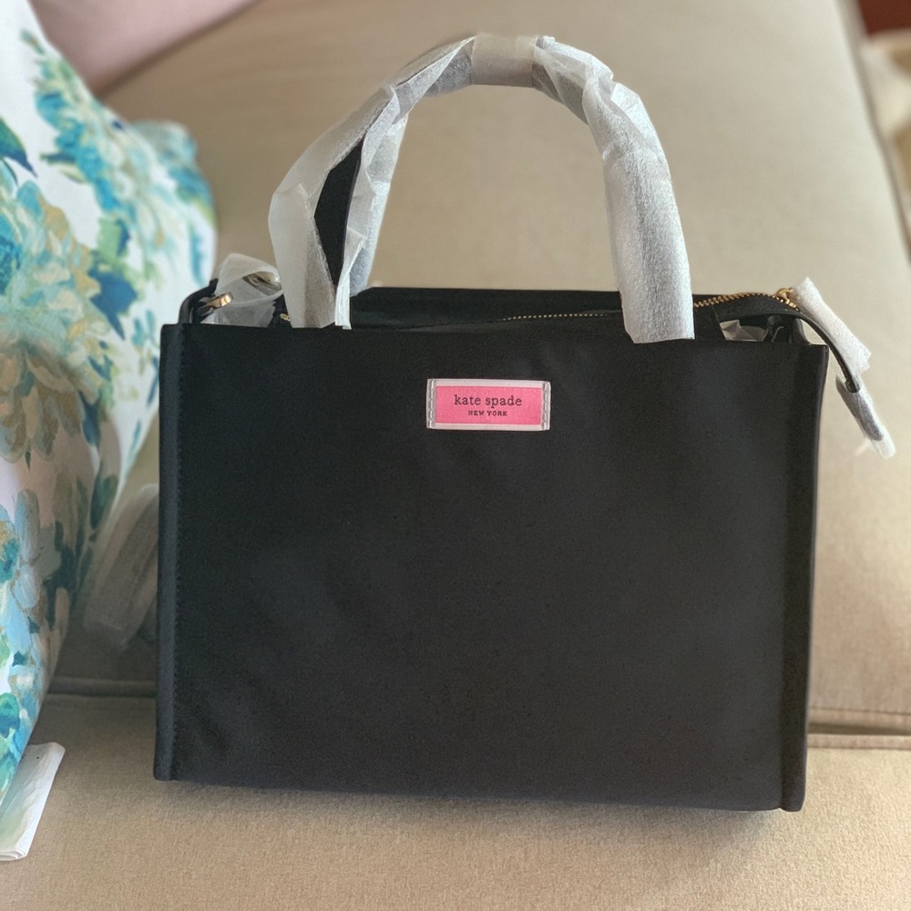 NWT Kate Spade Sam Medium Nylon Satchel